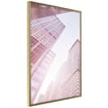 Miniatyrbild 1 av 11: Inramad Poster / Tavla - Steel and Glass (Pink)