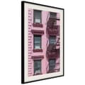 Miniatyrbild 4 av 11: Inramad Poster / Tavla - Pink Facade
