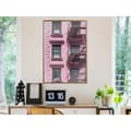 Miniatyrbild 11 av 11: Inramad Poster / Tavla - Pink Facade