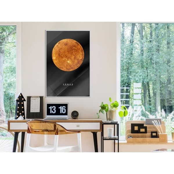 Inramad Poster / Tavla - The Solar System: Venus