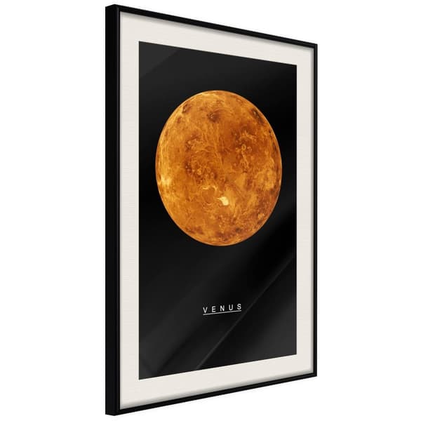 Inramad Poster / Tavla - The Solar System: Venus