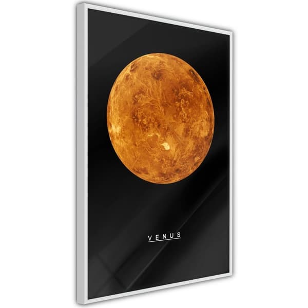 Inramad Poster / Tavla - The Solar System: Venus