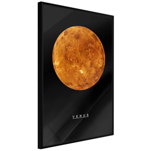 Inramad Poster / Tavla - The Solar System: Venus