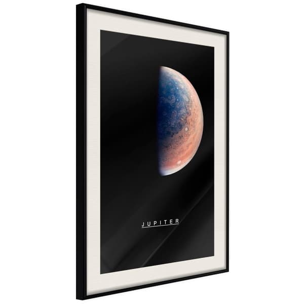 Inramad Poster / Tavla - The Solar System: Jupiter