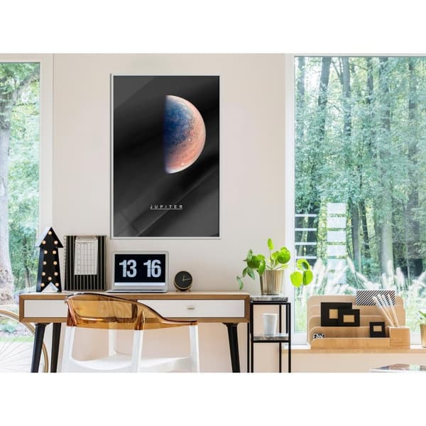 Inramad Poster / Tavla - The Solar System: Jupiter