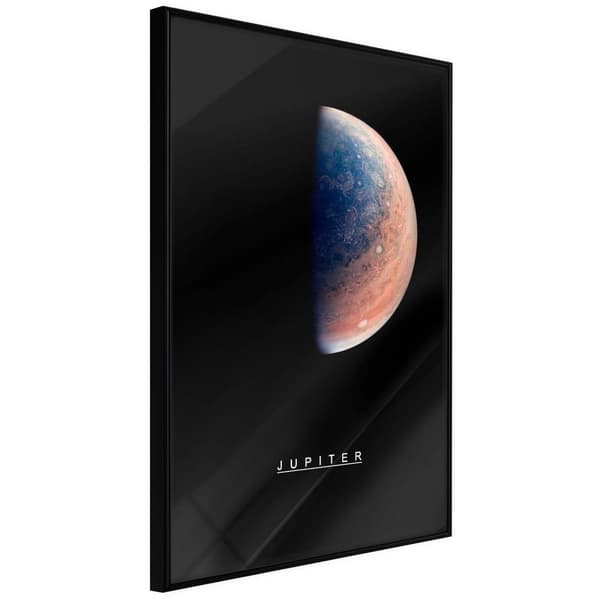 Inramad Poster / Tavla - The Solar System: Jupiter