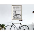 Miniatyrbild 7 av 11: Inramad Poster / Tavla - Bicycle Leaning Against the Wall