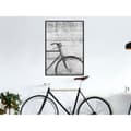 Miniatyrbild 2 av 11: Inramad Poster / Tavla - Bicycle Leaning Against the Wall