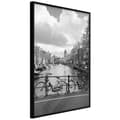 Miniatyrbild 1 av 11: Inramad Poster / Tavla - Bicycles Against Canal