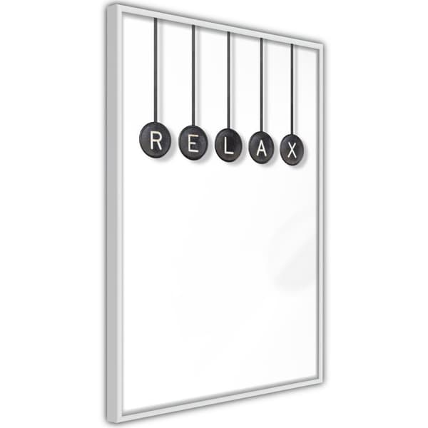 Inramad Poster / Tavla - Relax