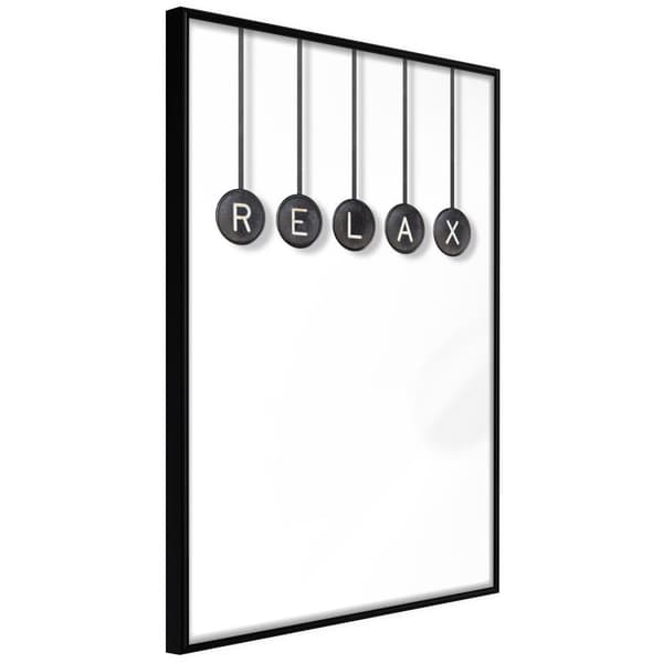 Inramad Poster / Tavla - Relax