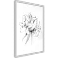 Miniatyrbild 8 av 11: Inramad Poster / Tavla - Sketch of Lillies