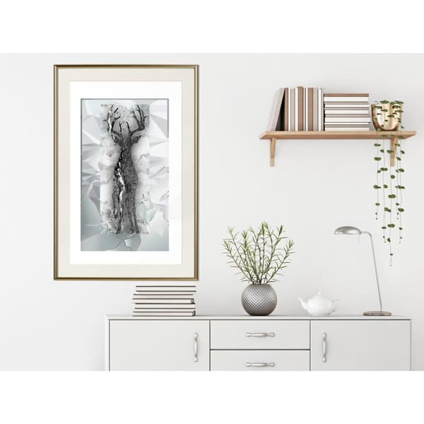 Inramad Poster / Tavla - Crystal Deer