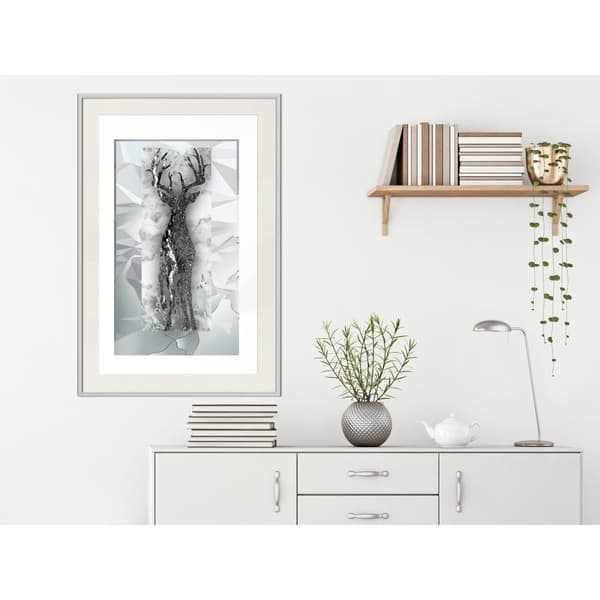 Inramad Poster / Tavla - Crystal Deer