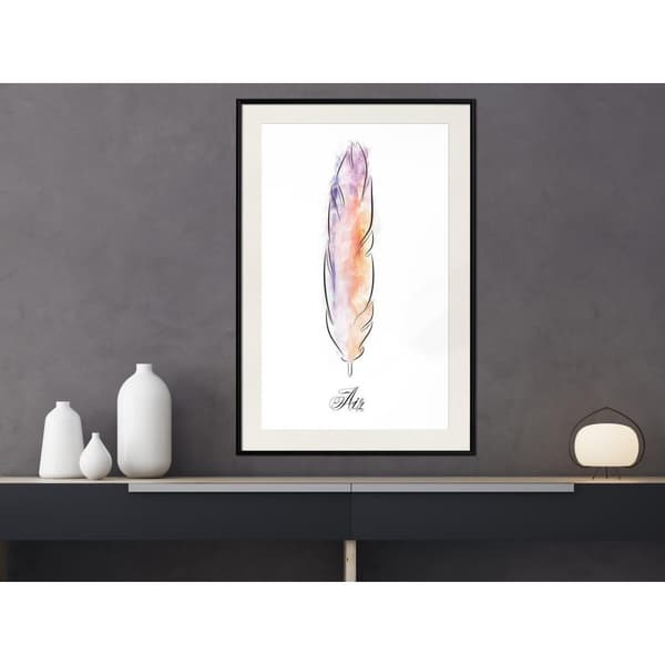 Inramad Poster / Tavla - Lightness I