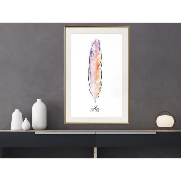Inramad Poster / Tavla - Lightness I