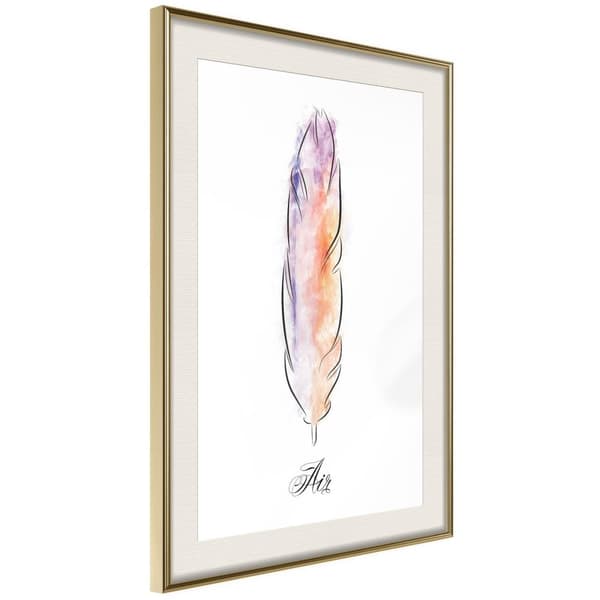 Inramad Poster / Tavla - Lightness I