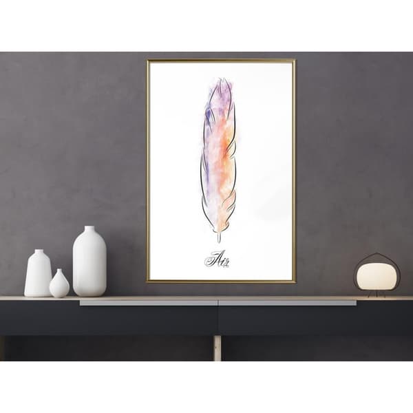 Inramad Poster / Tavla - Lightness I