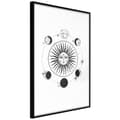 Miniatyrbild 1 av 11: Inramad Poster / Tavla - Sun and Moon