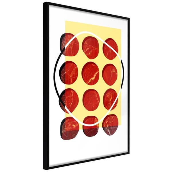 Inramad Poster / Tavla - Carnivore's Dream Svart ram 20x30