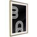 Miniatyrbild 9 av 11: Inramad Poster / Tavla - Twisted Paper Clips
