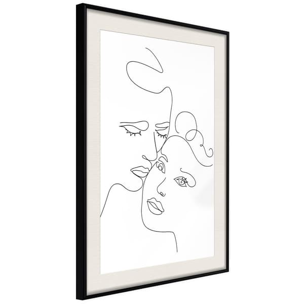 Inramad Poster / Tavla - Soulmates
