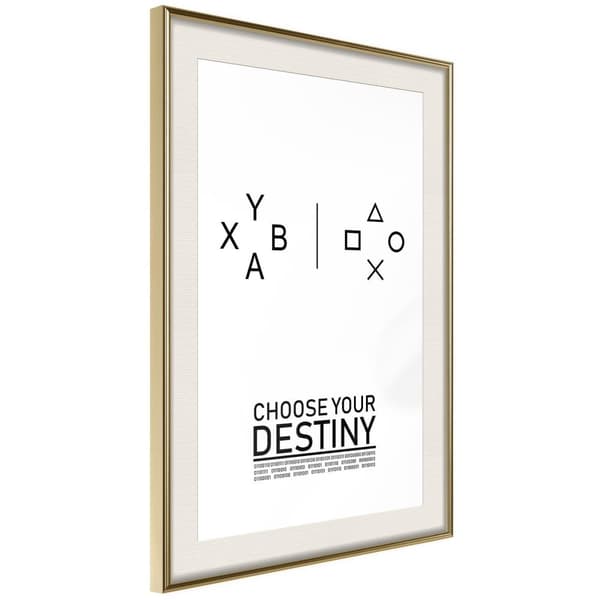 Inramad Poster / Tavla - Which Team Are You On?