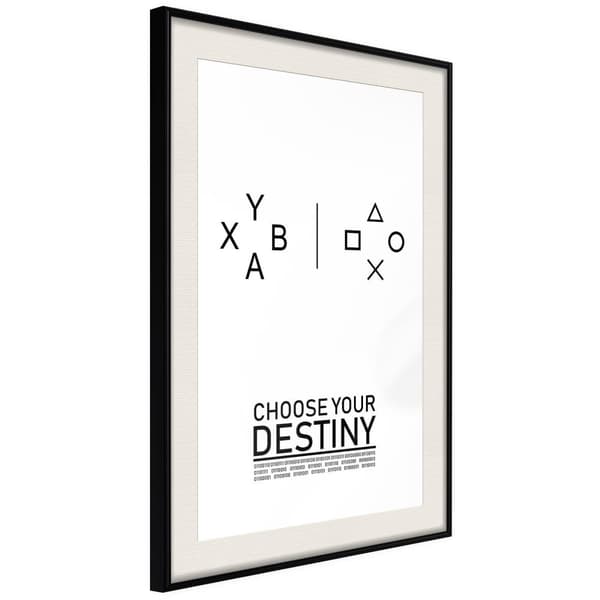 Inramad Poster / Tavla - Which Team Are You On?
