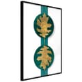 Miniatyrbild 1 av 11: Inramad Poster / Tavla - Gilded Oak Leaves