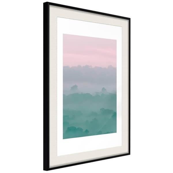 Inramad Poster / Tavla - Morning Fog