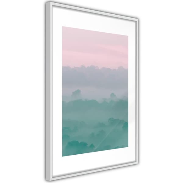 Inramad Poster / Tavla - Morning Fog
