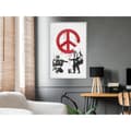 Miniatyrbild 10 av 11: Inramad Poster / Tavla - Banksy: CND Soldiers II