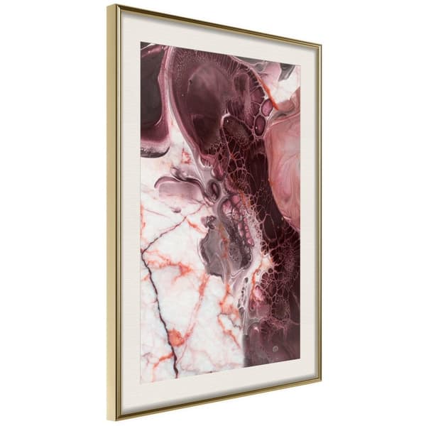 Inramad Poster / Tavla - Beauty Enchanted in Marble