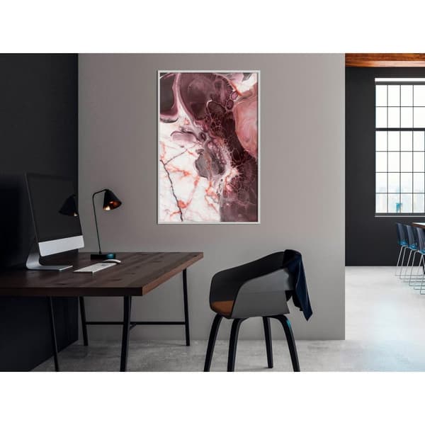 Inramad Poster / Tavla - Beauty Enchanted in Marble
