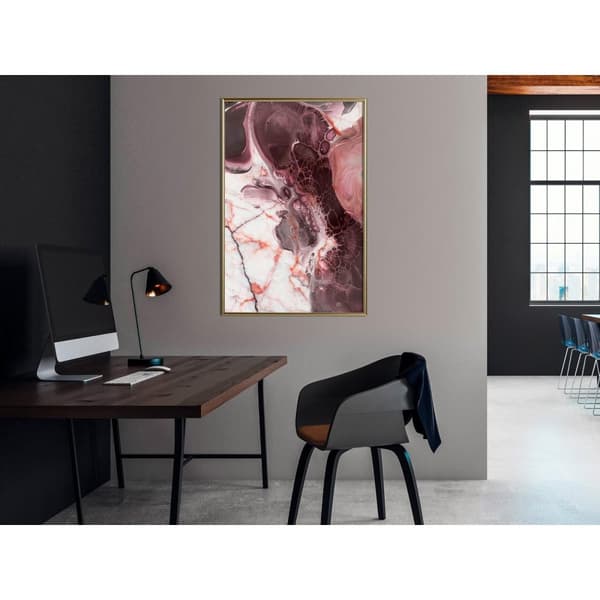 Inramad Poster / Tavla - Beauty Enchanted in Marble