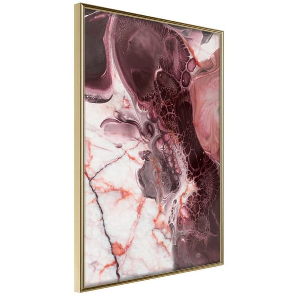 Inramad Poster / Tavla - Beauty Enchanted in Marble
