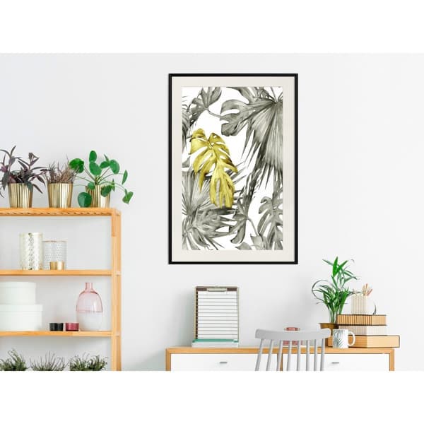 Inramad Poster / Tavla - Extraordinary Leaf