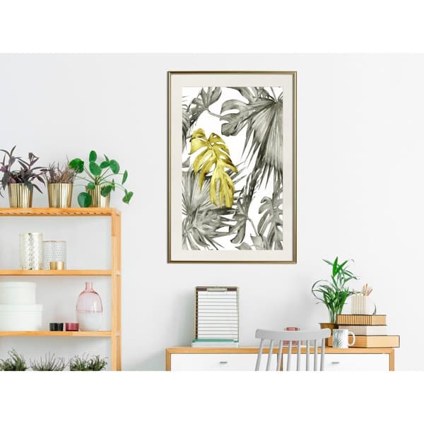 Inramad Poster / Tavla - Extraordinary Leaf