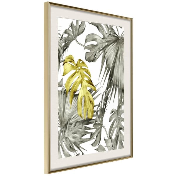 Inramad Poster / Tavla - Extraordinary Leaf