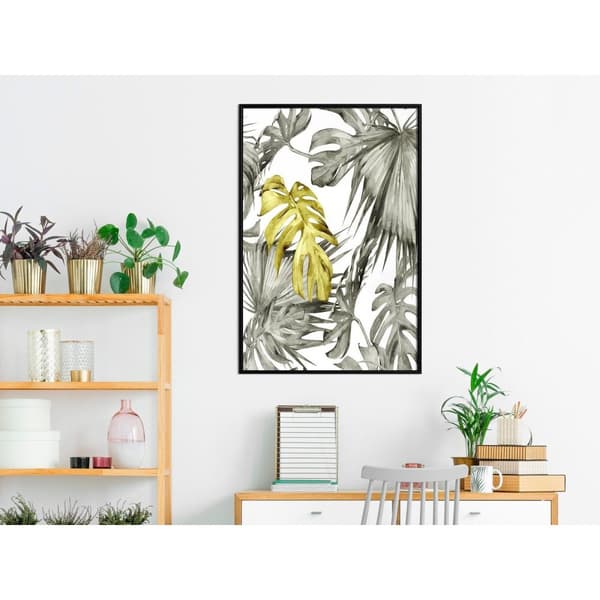 Inramad Poster / Tavla - Extraordinary Leaf
