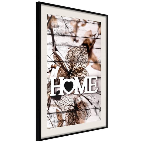 Inramad Poster / Tavla - Family Home