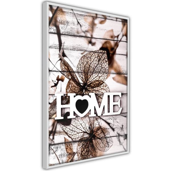 Inramad Poster / Tavla - Family Home