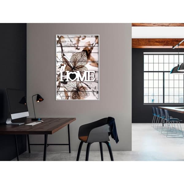 Inramad Poster / Tavla - Family Home
