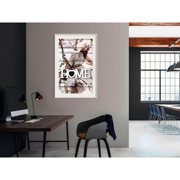 Inramad Poster / Tavla - Family Home