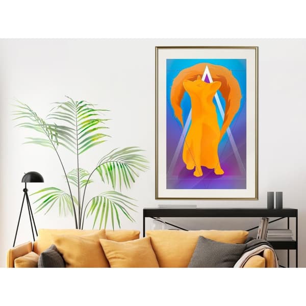 Inramad Poster / Tavla - Fire Fox