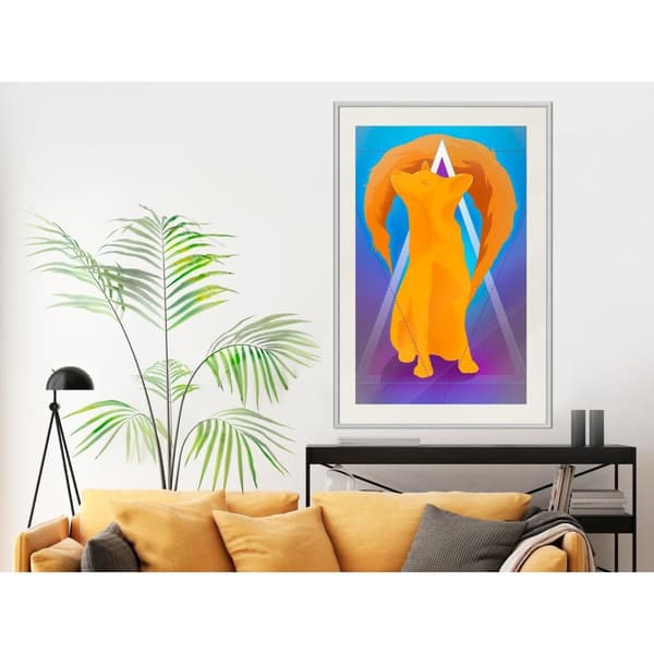 Inramad Poster / Tavla - Fire Fox
