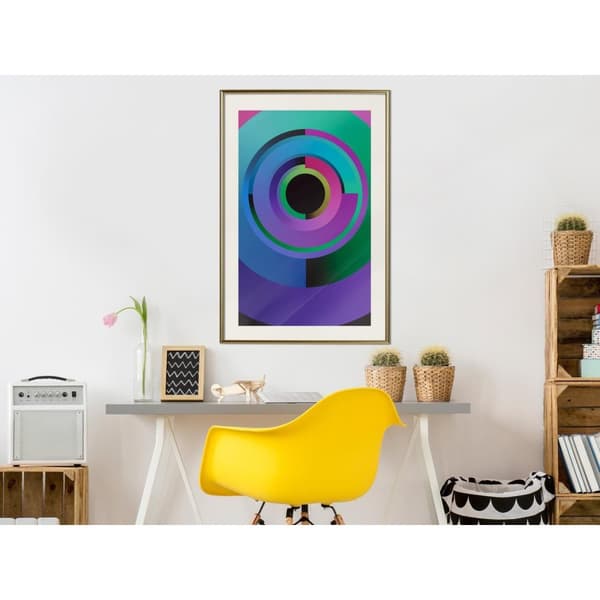 Inramad Poster / Tavla - United in Colours