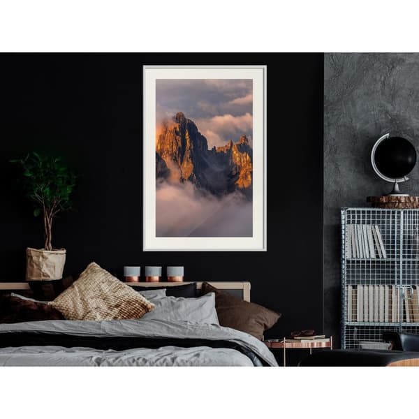 Inramad Poster / Tavla - To Reach the Clouds