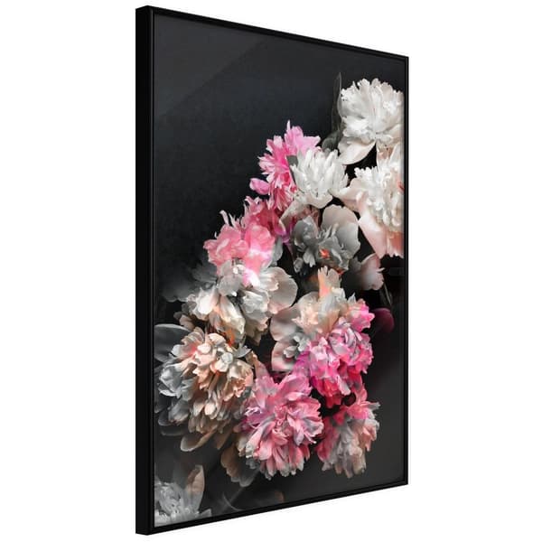 Inramad Poster / Tavla - Flower Poetry