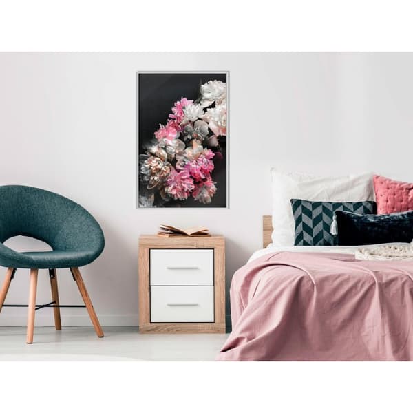 Inramad Poster / Tavla - Flower Poetry